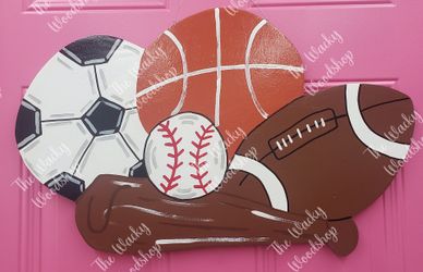 Sports door hanger