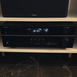 YAMAHA RX-V385 5.1-Channel 4K Ultra HD AV Receiver with Bluetooth