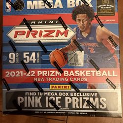 2021-22 NBA Prizm Mega Box