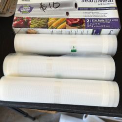 5 FoodSaver 11” X 9’ Seal a Meal