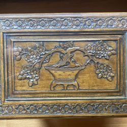 Antique Asian Inspired Side Table