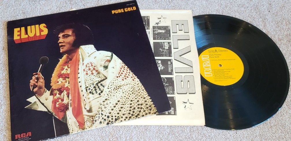 Elvis Pure Gold ANL1-0971e RCA Album Vinyl LP Record Vintage

