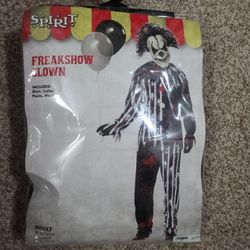 Freakshow Clown Adult Costume