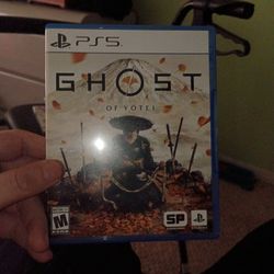Ghost of yotel PlayStation 5 video game in perfect condition