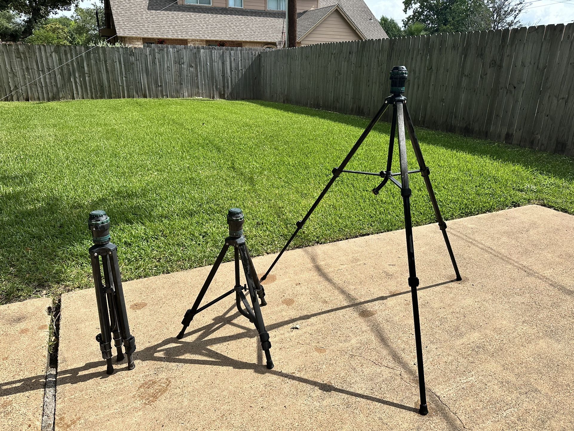 Orbit Sprinkler Head On Tripod