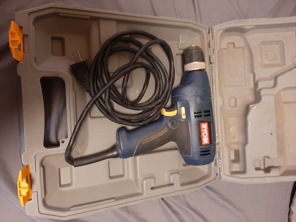 Ryobi 3/8 Corded Drill