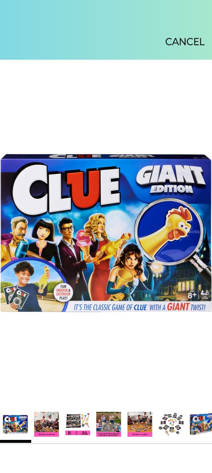 Giant Clue Cames