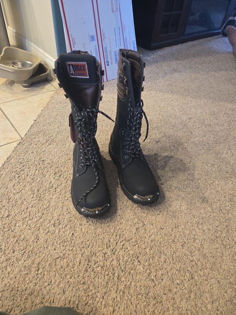 Addax Ridge Black Lace Up Concealed Carry Boots for Sale in Bakersfield ...