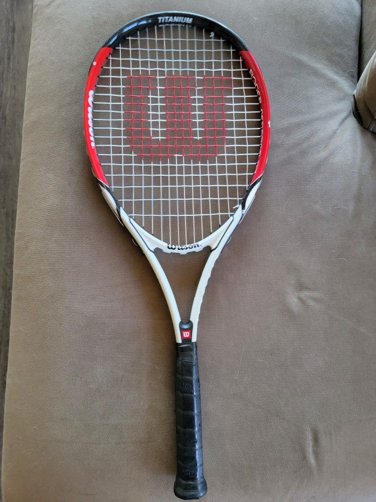 Wilson Titanium Tennis Racquet 