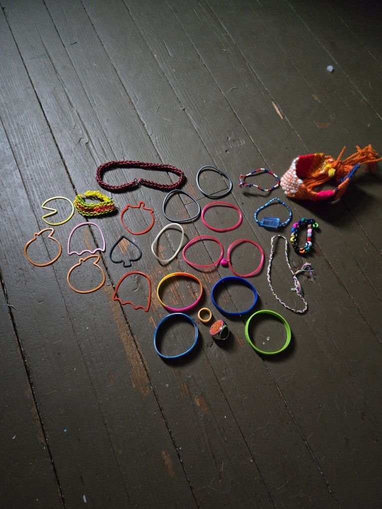 Various Kids Play Jewelry