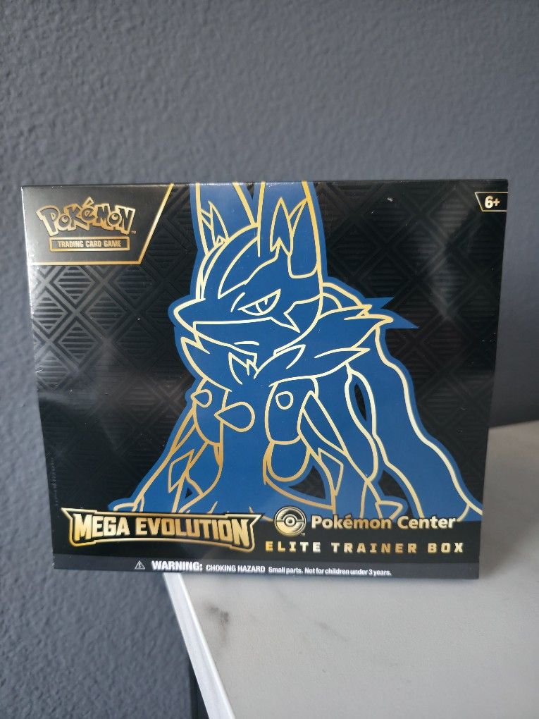 Mega Evolution Pokemon Center ETB (Elite Trainer Box) | (Exclusive) [Mega Lucario]