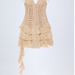 BRAND NEW! NEVER WORN! Oh Polly -Toren Lace-Up Ruffled Tiered Mini Dress in Tan Print for Sale in Santa Ana, CA - OfferUp BRAND NEW! NEVER WORN! Oh Polly -Toren Lace-Up Ruffled Tiered Mini Dress in Tan Print for Sale in Santa Ana, CA - OfferUp