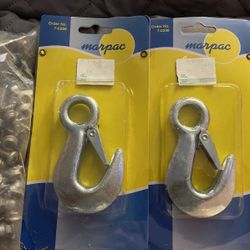 2 Marpac SnapHooks And Screws, Nuts, Bolts