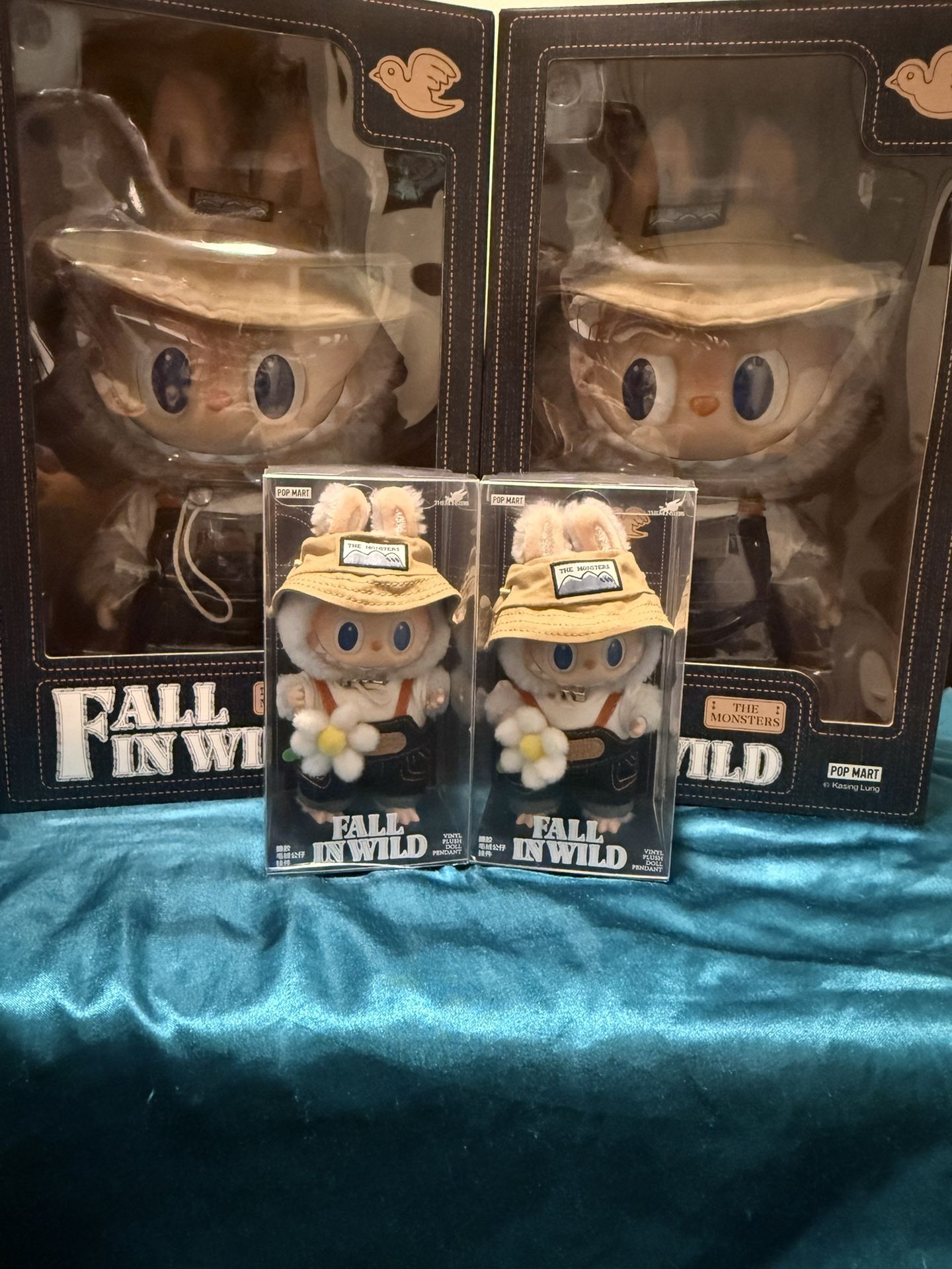 Pop Mart The Monsters Labubu Fall In Wild Doll And Pendant