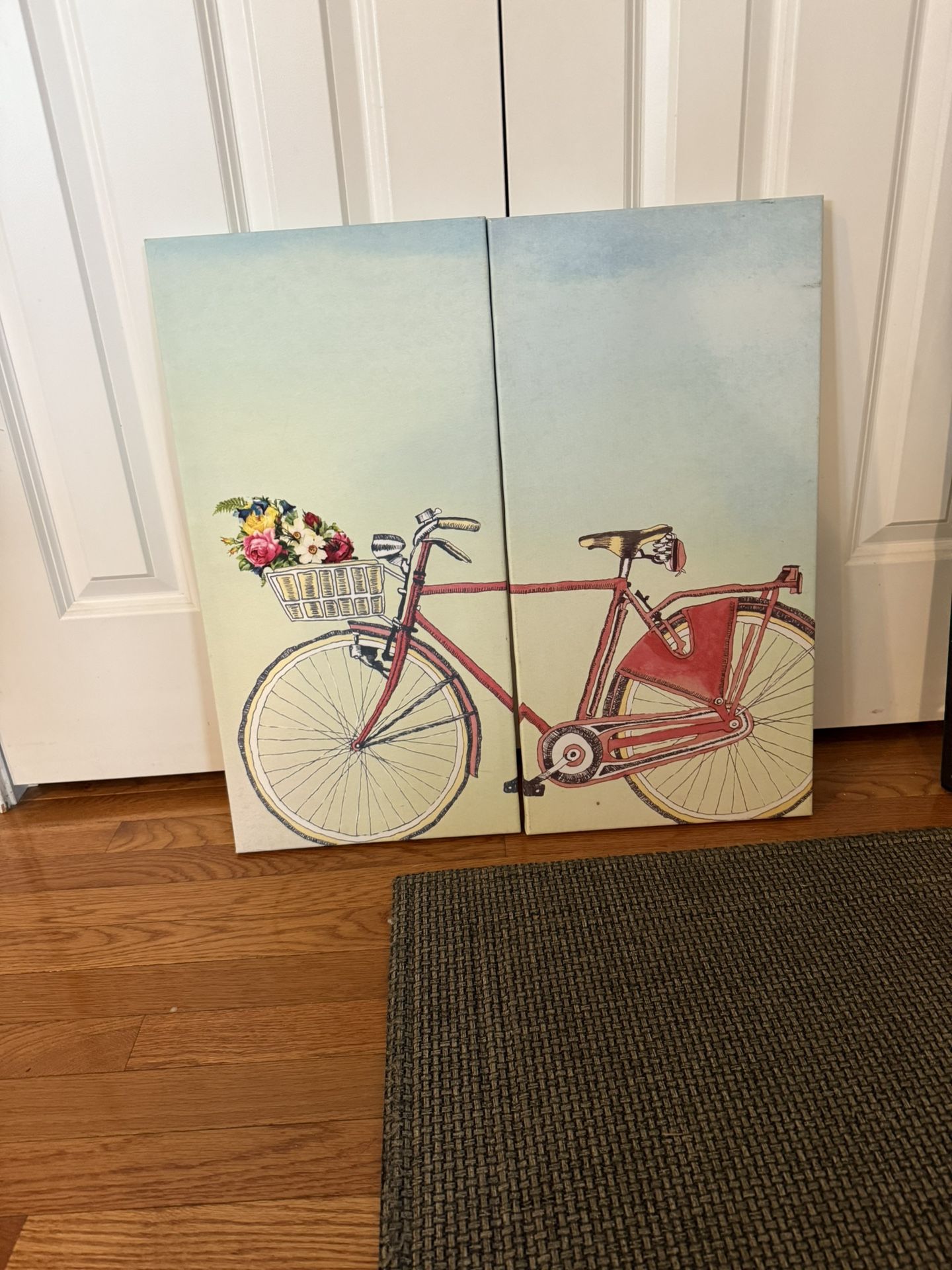 Bicycle Canvas Art Set