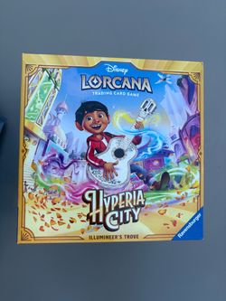 Disney Lorcana Hyperia City Illumineer's Trove Box