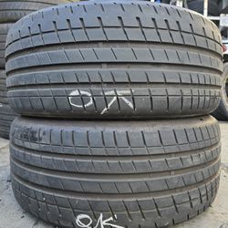 (2) 255 40 20 Bridgestone Tires