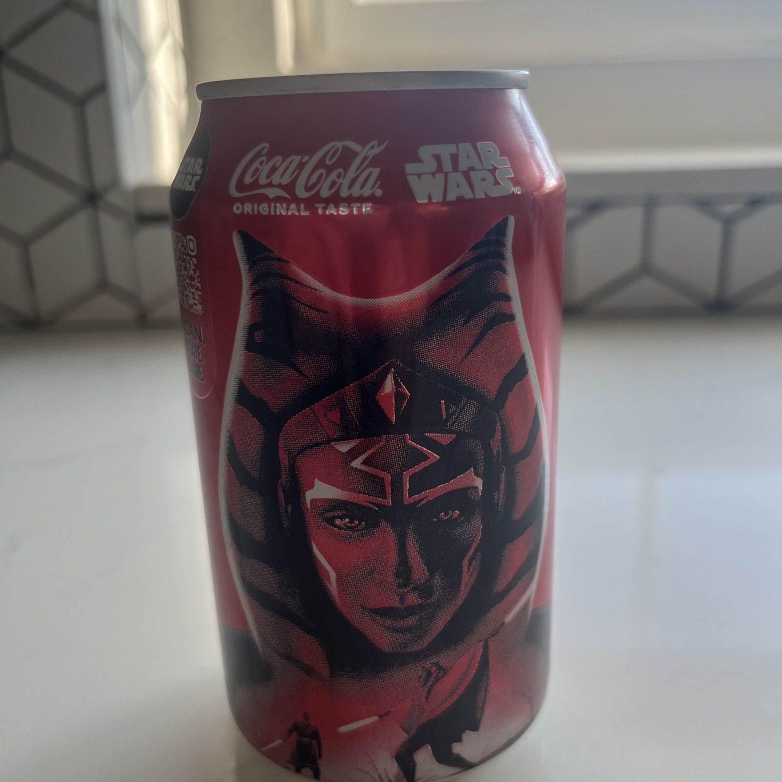 Ahsoka Star Wars Coca Cola Can Unopened 2025 Coke Rare