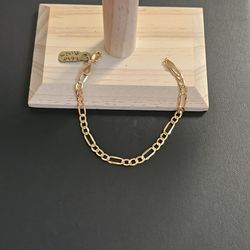 14k gold bracelet 7 inch