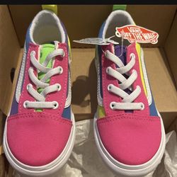 Size 9c Toddler  Vans Mini Melissa Shoes 