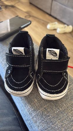 Vans size 3 baby shoes