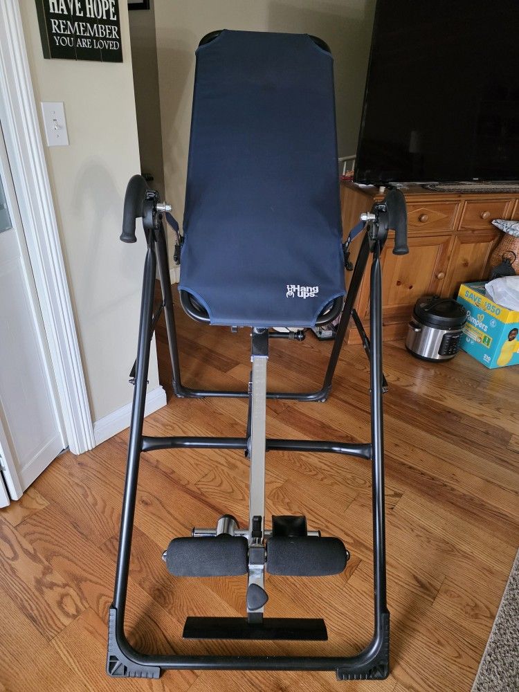 Hang ups inversion table
