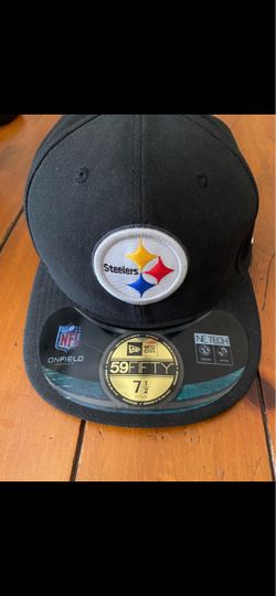 NFL ONFIELD HEADWEAR 59FIFTY PITTSBURGH STEELERS FOOTBALL CAP