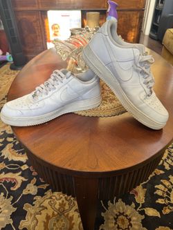 White Air Force Ones in great condition! (size 13)