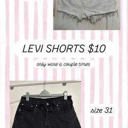 Levi Shorts & Name Brand Pants 