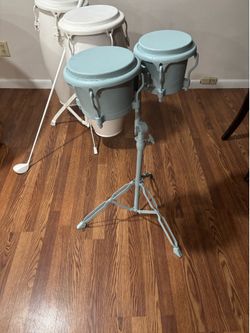 Bongos and stand