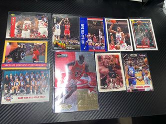 Michael Jordan Basketball Cards Lot