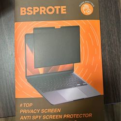 Screen protector for MacBook - Privacy screen.