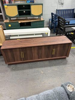 67" Mid Century Modern TV Stan d for 75 Inch TV,