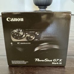 Canon PowerShot G7 X Mark III Digital Camera 
