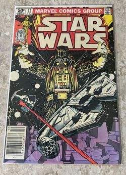 Star Wars #52 Comic Book Oct 1981 Marvel Comics Group - Darth Vader Art