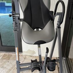 nova Inversion Table with Adjustable Headrest, Reversible Ankle Holders, and 300 lb Weight Capacity