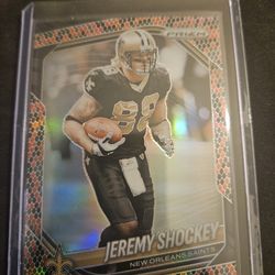 2025 prizm Jeremy shockey snakeskin $120 obo