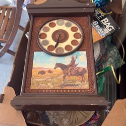 Native American Clock 