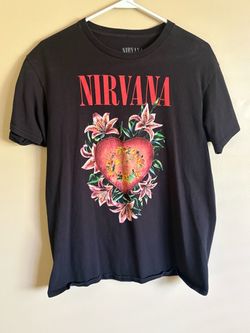Women’s Nirvana Band Graphic T-Shirt Size Medium