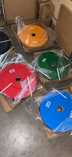 Color Bumper Plate Sets !