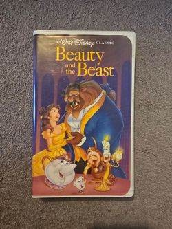 Disney vhs beauty and the beast