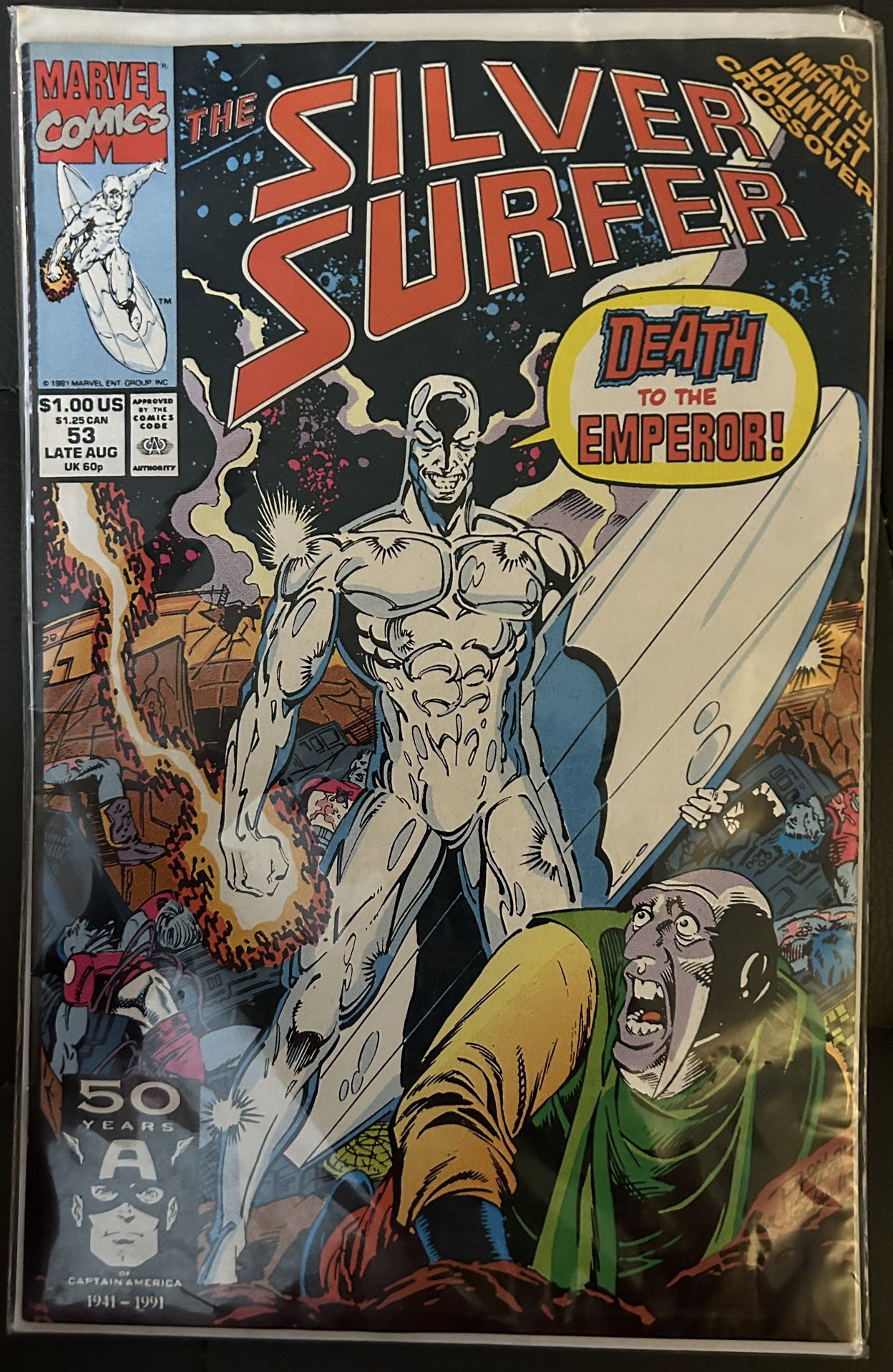 Silver Surfer Comic Book 