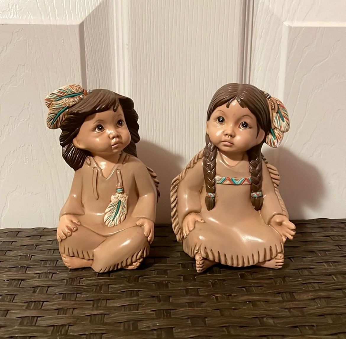 Vintage Native American Girl Dolls