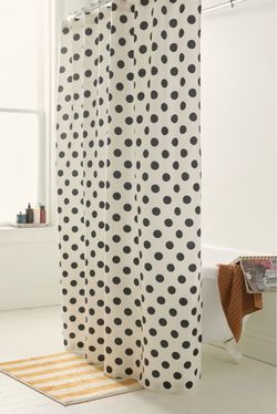 Urban Outfitters Polka Dot Shower Curtain