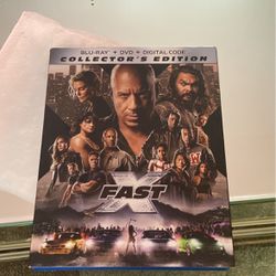 Fast X (Blu-Ray + DVD) With Slip Cover
