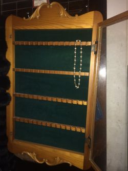 Vintage spoon display case