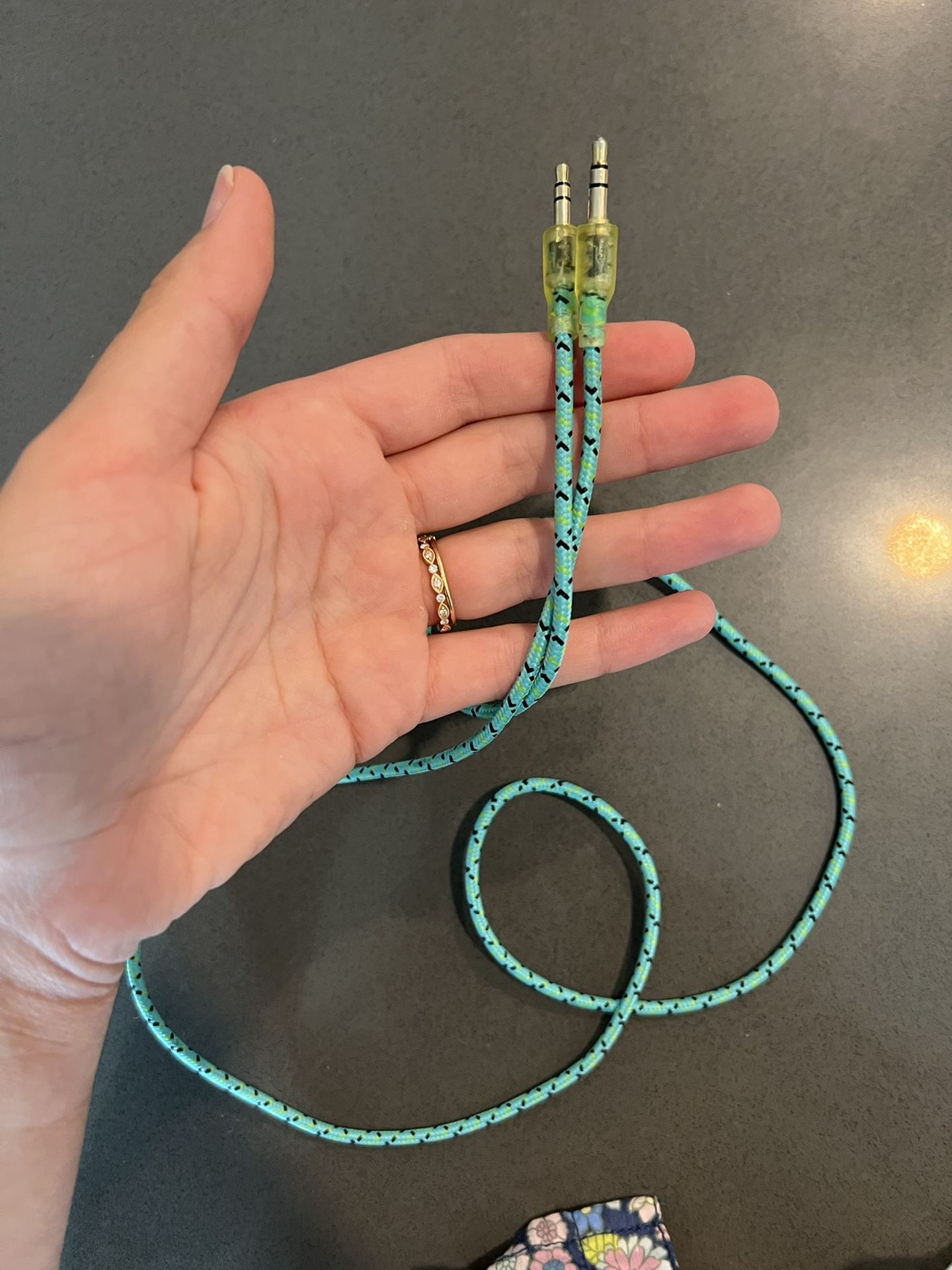 Aesthetic Boho Car Aux Cord