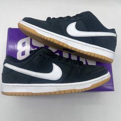 Size 8.5 - Nike SB Dunk Low Pro Black Gum White NEW with box Skateboarding