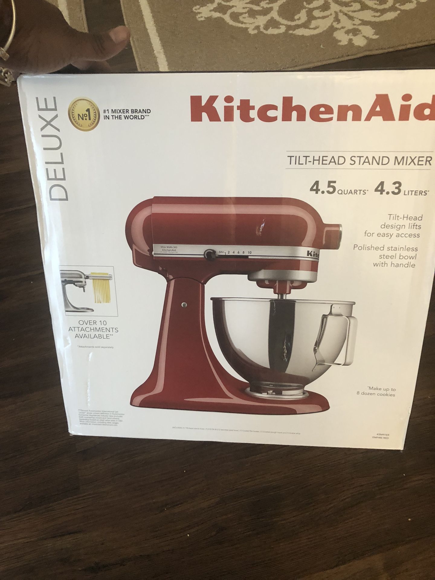 Brand New Kitchen Aide Mixer/Used Portable Air Conditioner