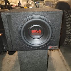 Boss 1500watt Speaker In Vented Box *New*
